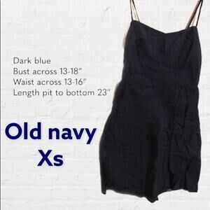 Xs Dress old navy / navy blue color